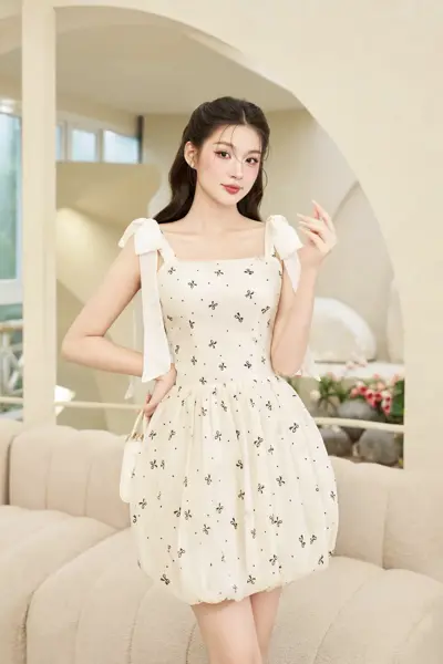 Đầm dáng phồng Lacie Dress hottrend