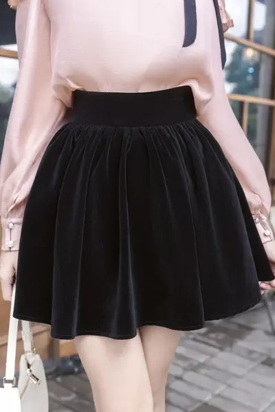 Chân váy Caily Skirt chất nhung sang trọng